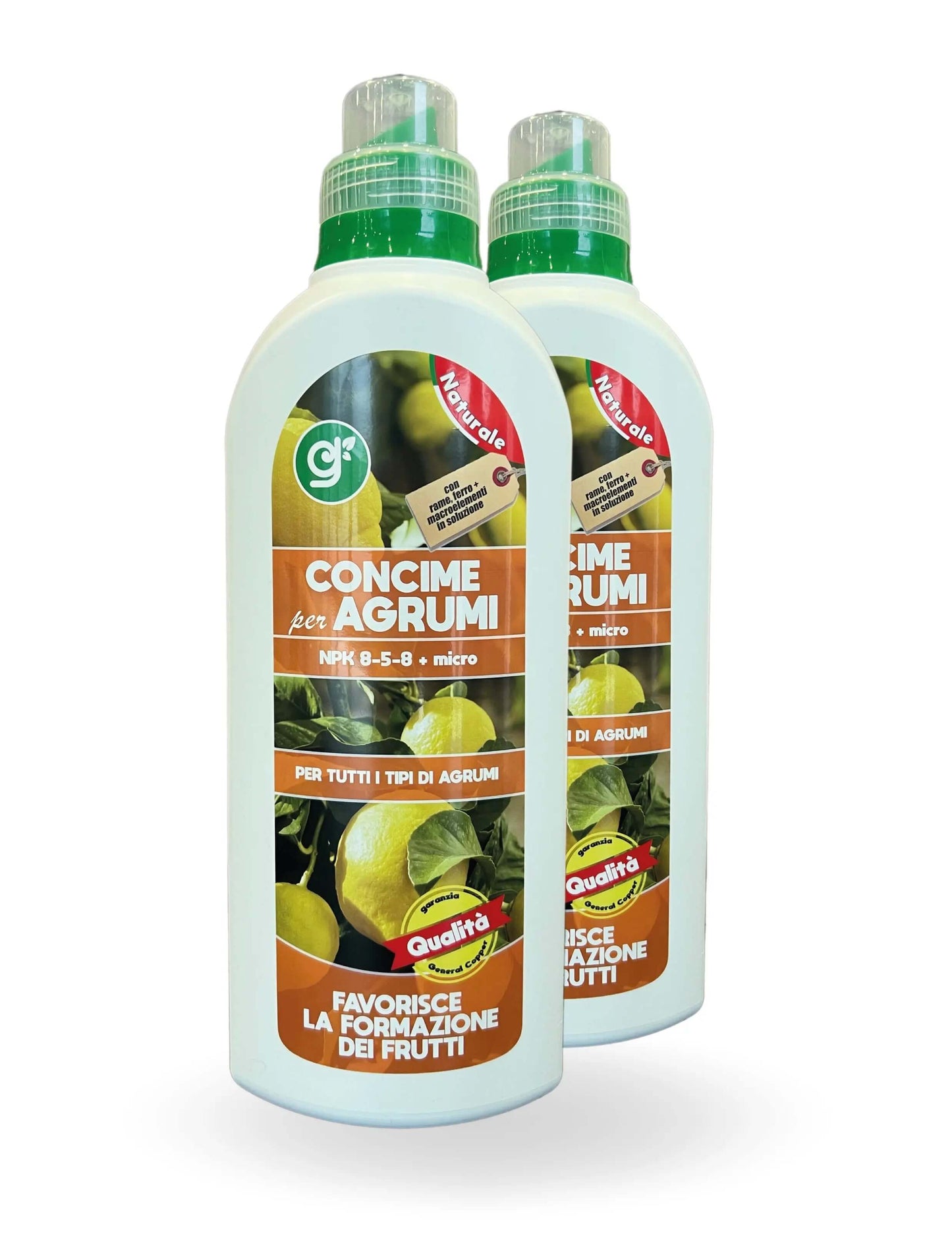 Concime Agrumi AGR1 πβ‘ - Boost Crescita Agrumi - 1 lt La Bottega del Rame