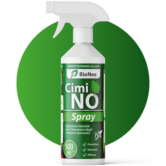 BioNee CimiNO 500 ml – Trattamento Naturale contro le Cimici | Protezione Naturale per Casa, Balcone e Infissi | Sicuro, Non Invasivo e Ideale per Ambienti Interni