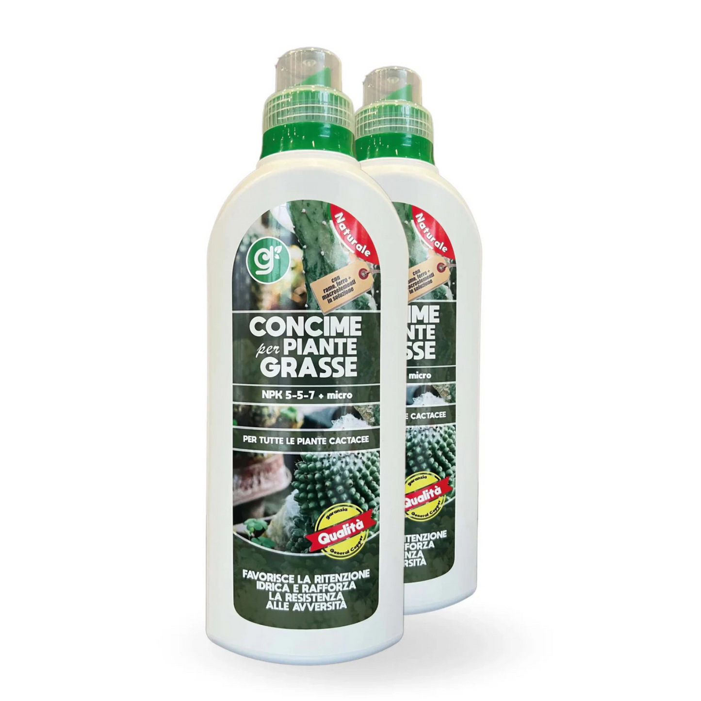 Concime Piante Grasse GRA1 🌵⚡ - Boost Piante Succulente - 1 lt - fba