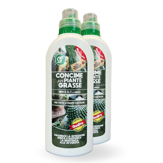 Concime Piante Grasse GRA1 🌵⚡ - Boost Piante Succulente - 1 lt
