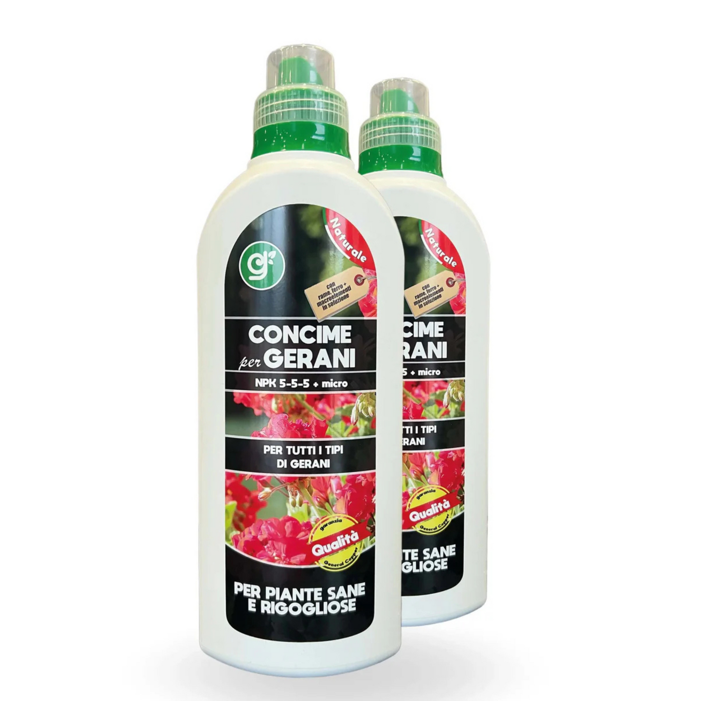 Concime Gerani GER1 🌺⚡ - Boost Crescita Gerani - 1 lt