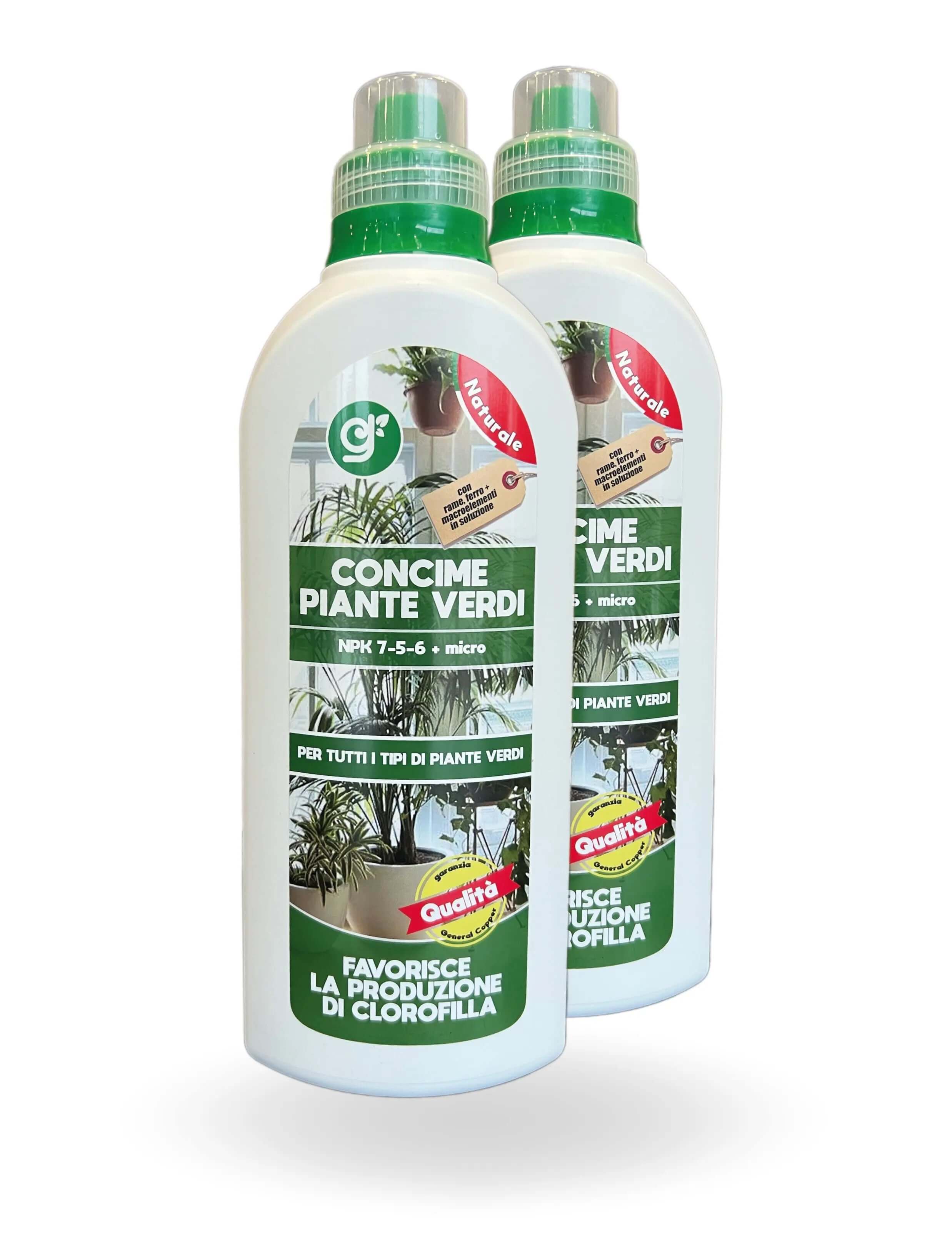 Concime Piante Verdi VER1 🌿⚡ - Boost Crescita Piante Verdi - 1 lt La Bottega del Rame